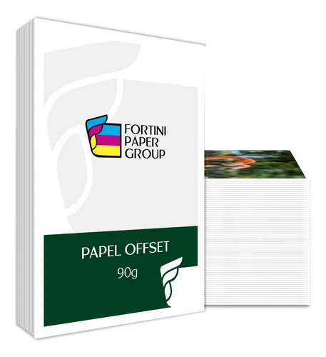 Papel Offset Fortini A4 90g 500 Folhas